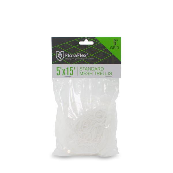 FloraFlex Standard Mesh Trellis - 6" - 5' x 15'