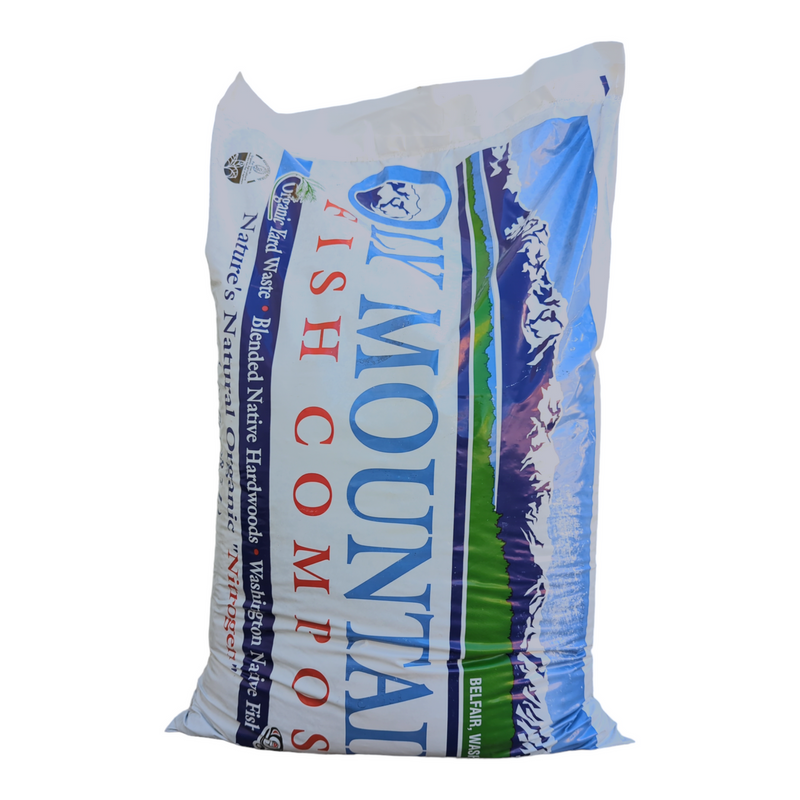 BuildAsoil  - Oly Mountain Fish Compost - 1 cuft
