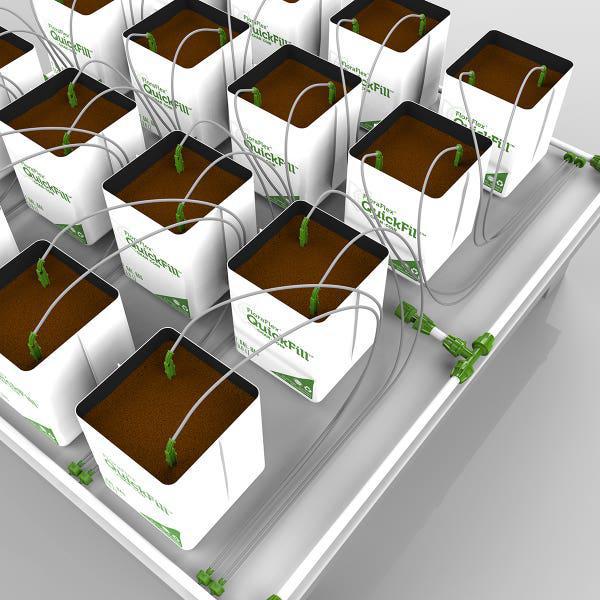 FloraFlex QuickFill Bundles - 4' x 4' - 9 Plants