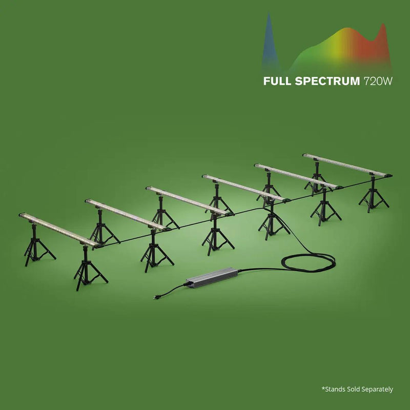 FloraFlex Full Spectrum Under Canopy Light Bars - 6 Bar - 720W - 120W/Bar
