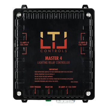 LTL Controls MASTER Lighting Relay Controllers w/o Timer (120V & 240V Universal Plug)