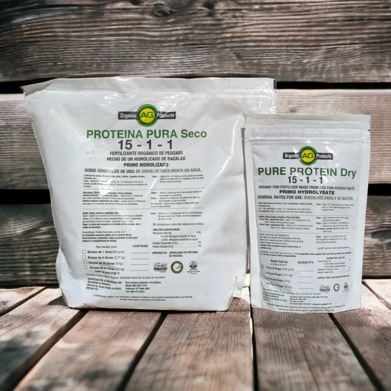 BuildASoil Pure Protein Dry - Organic Fish Aminos - 5 lb