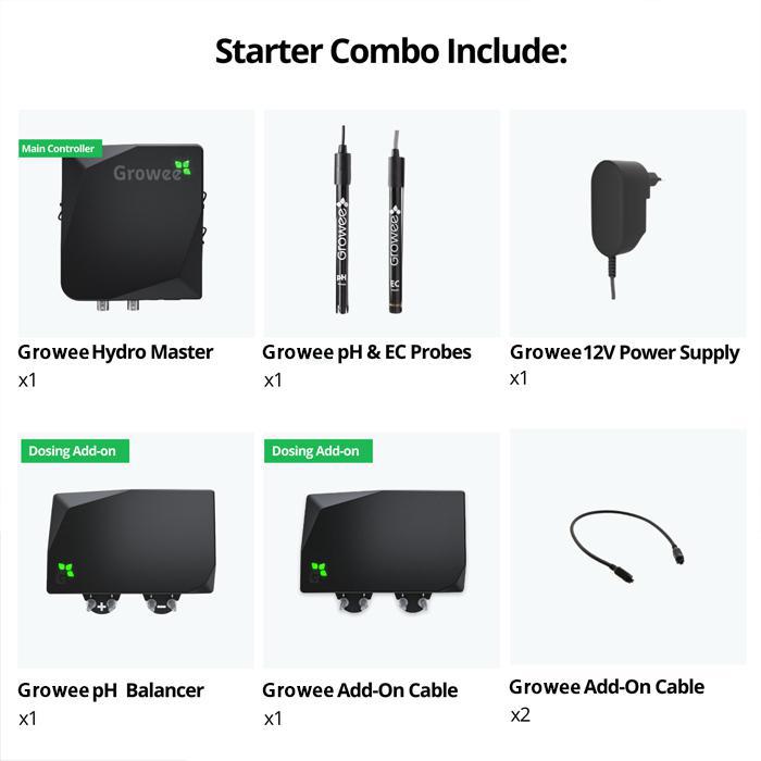 Growee Starter Combo Doser - Options