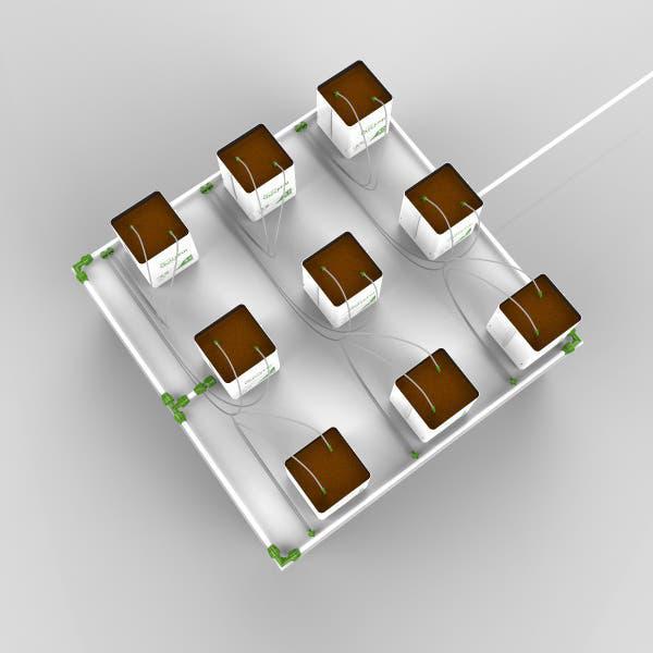 FloraFlex QuickFill Bundles - 4' x 4' - 9 Plants