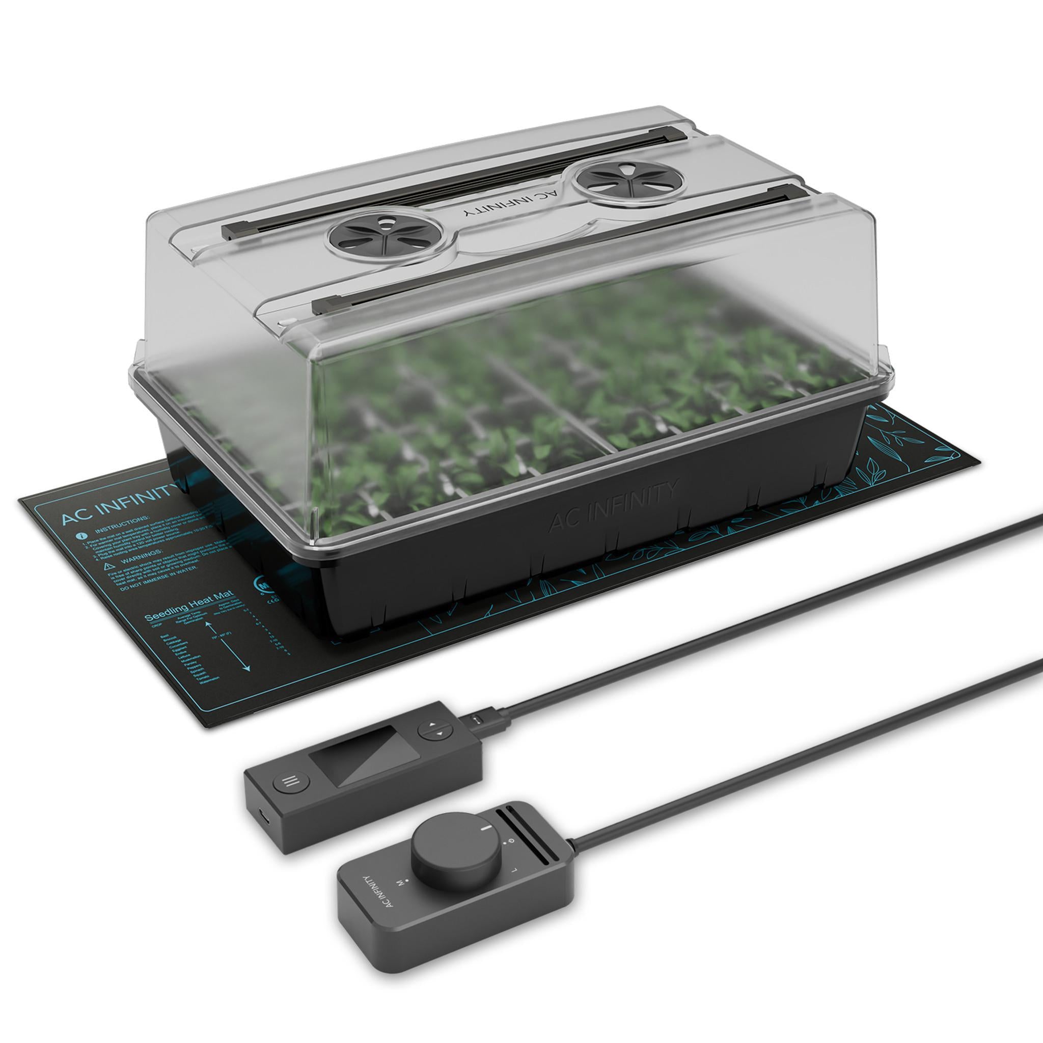 AC Infinity GERMINATION KIT w/ Grow Lights, Heat Mat - Small