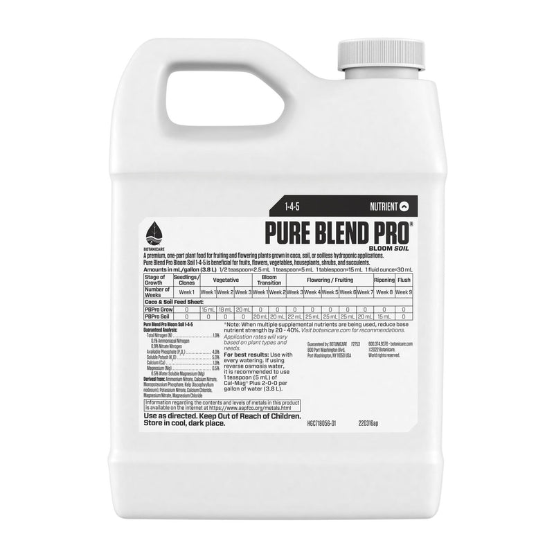 Botanicare Pure Blend Pro Soil - Quart