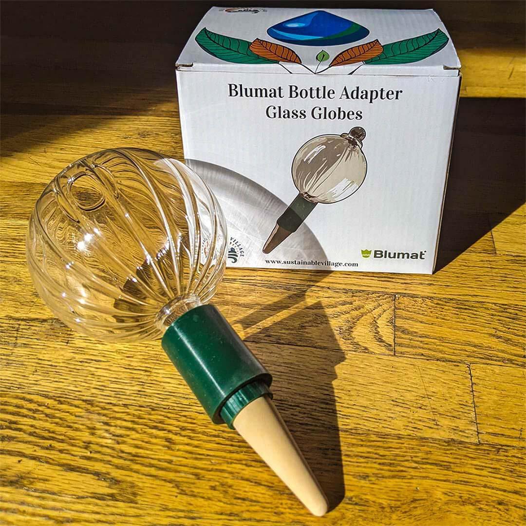 blumat glass plant self watering globes Blumat Glass Plant Self Watering Globes