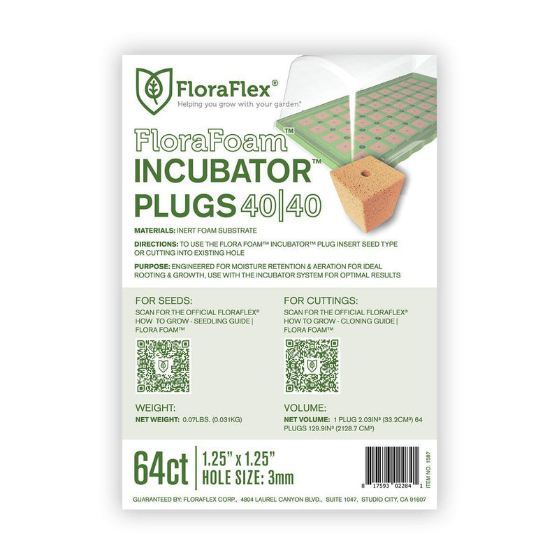FloraFlex FloraFoam Plugs - 64 Count