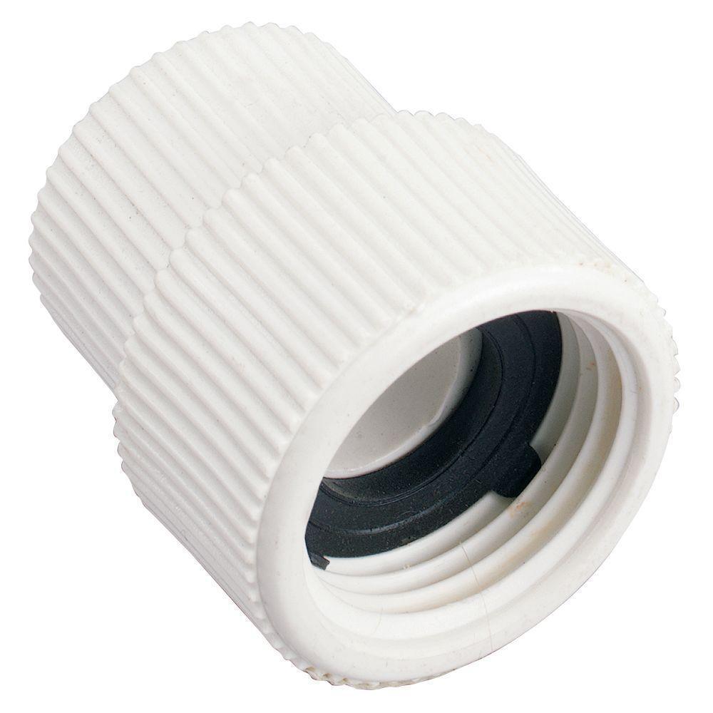 PVC 3/4" FHT x 1/2" FPT Swivel Adapter