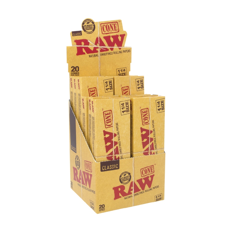 RAW Classic Cones - 1 1/4 - 20 Pack