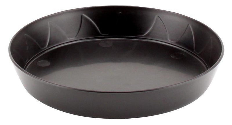 Gro Pro Heavy-Duty Black Saucers - 6 in