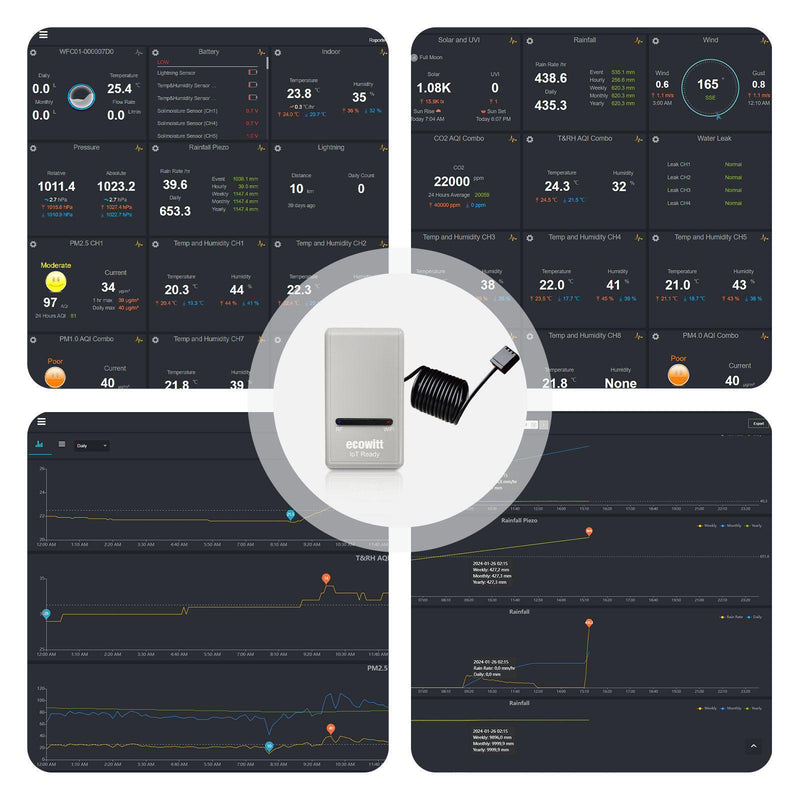 Ecowitt GW1200 Weather Station Gateway - Default Title