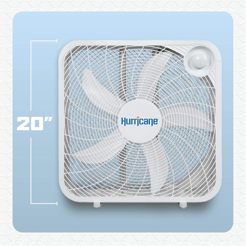 Hurricane Classic Floor Box Fan 20" - Default Title