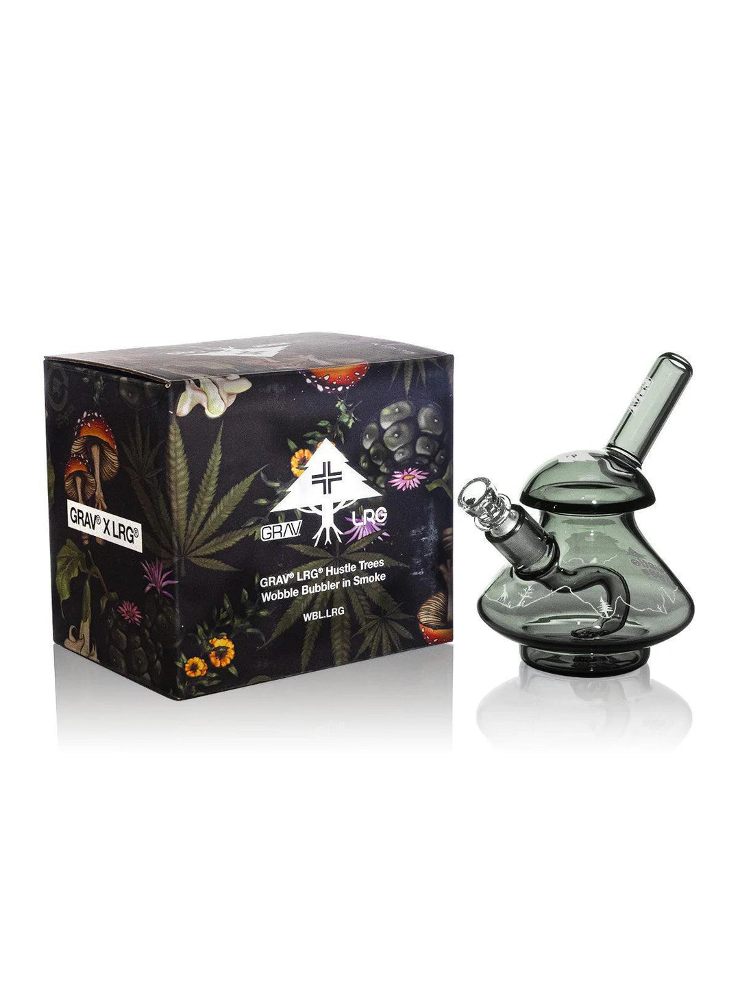 GRAV x LRG Limited Edition Hustle Trees Wobble Bubbler