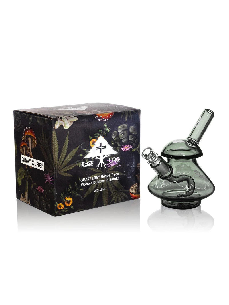 GRAV x LRG Limited Edition Hustle Trees Wobble Bubbler - Default Title