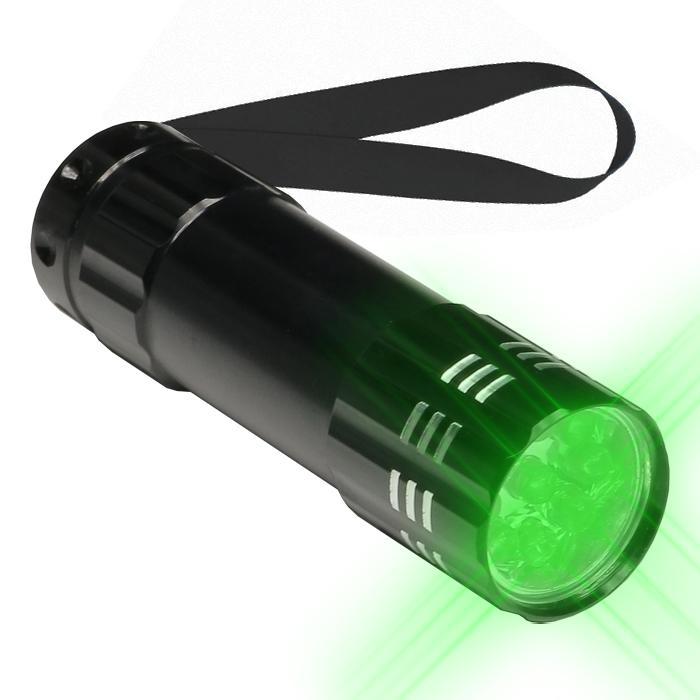 Green LED Flash Light - Mini