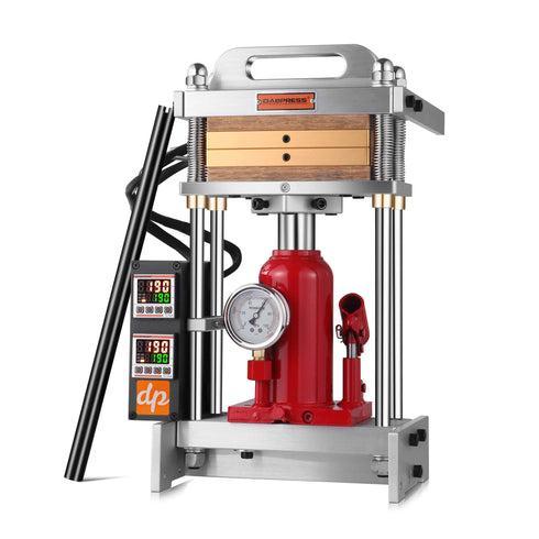 DABPRESS Truebar 10T Rosin Press: Rigid Direct-Connect 4x7" Plates Heavy-Duty Extraction - Default Title