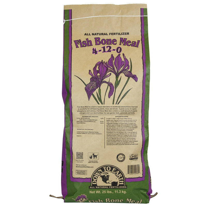 Down to Earth Fish Bone Meal - 5 lb