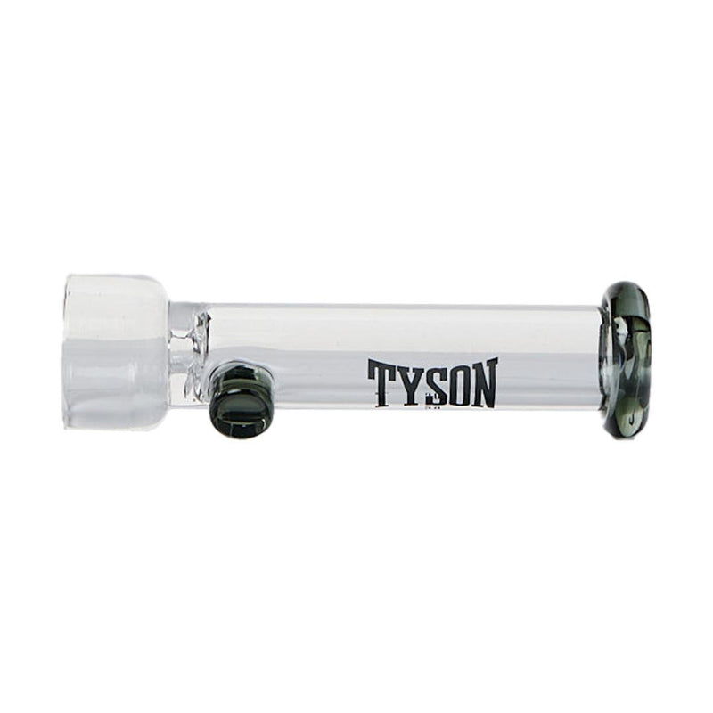 Tyson Jab One Hitter - Clear - Charcoal