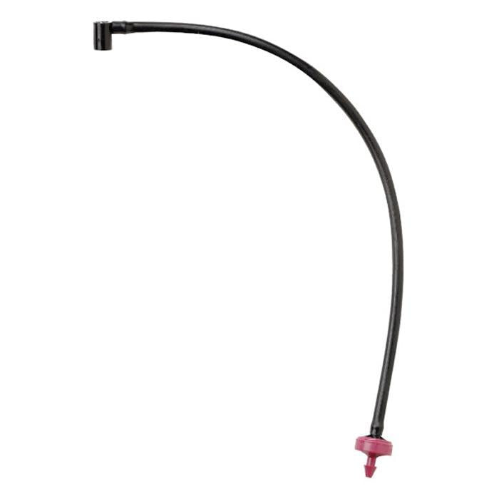Netafim Dripper Assembly w/ Black Tubing & Black/Plum Dripper 3.2GPH 36in