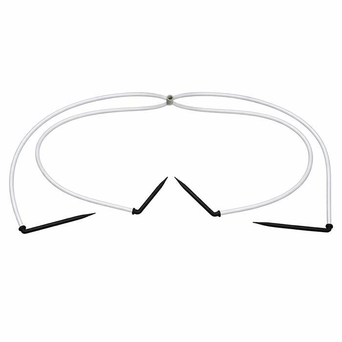 GROW1 4-Way Flat MOD Manifold w/ Drip Stakes & Tubing
