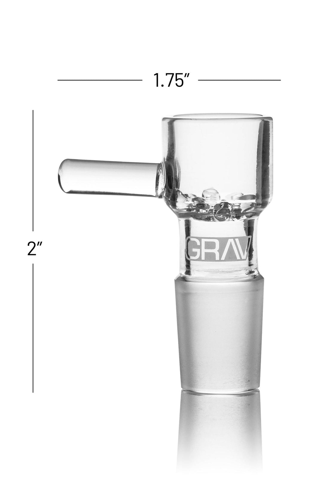 14mm GRAV - Male Octobowl - Clear