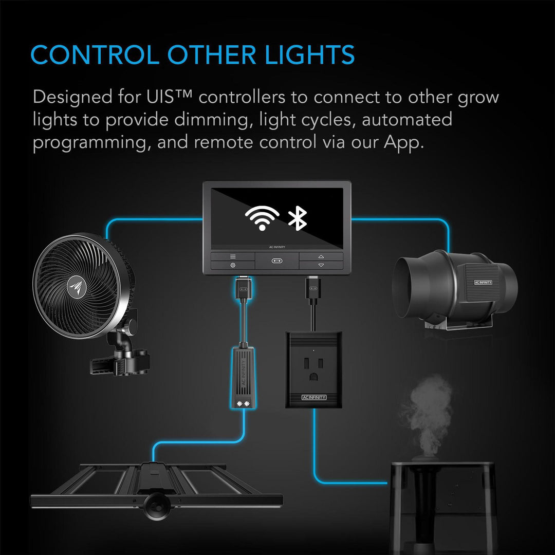 AC Infinity UIS Lighting Adapter Type-D - Dimmer with Control Wire Drivers