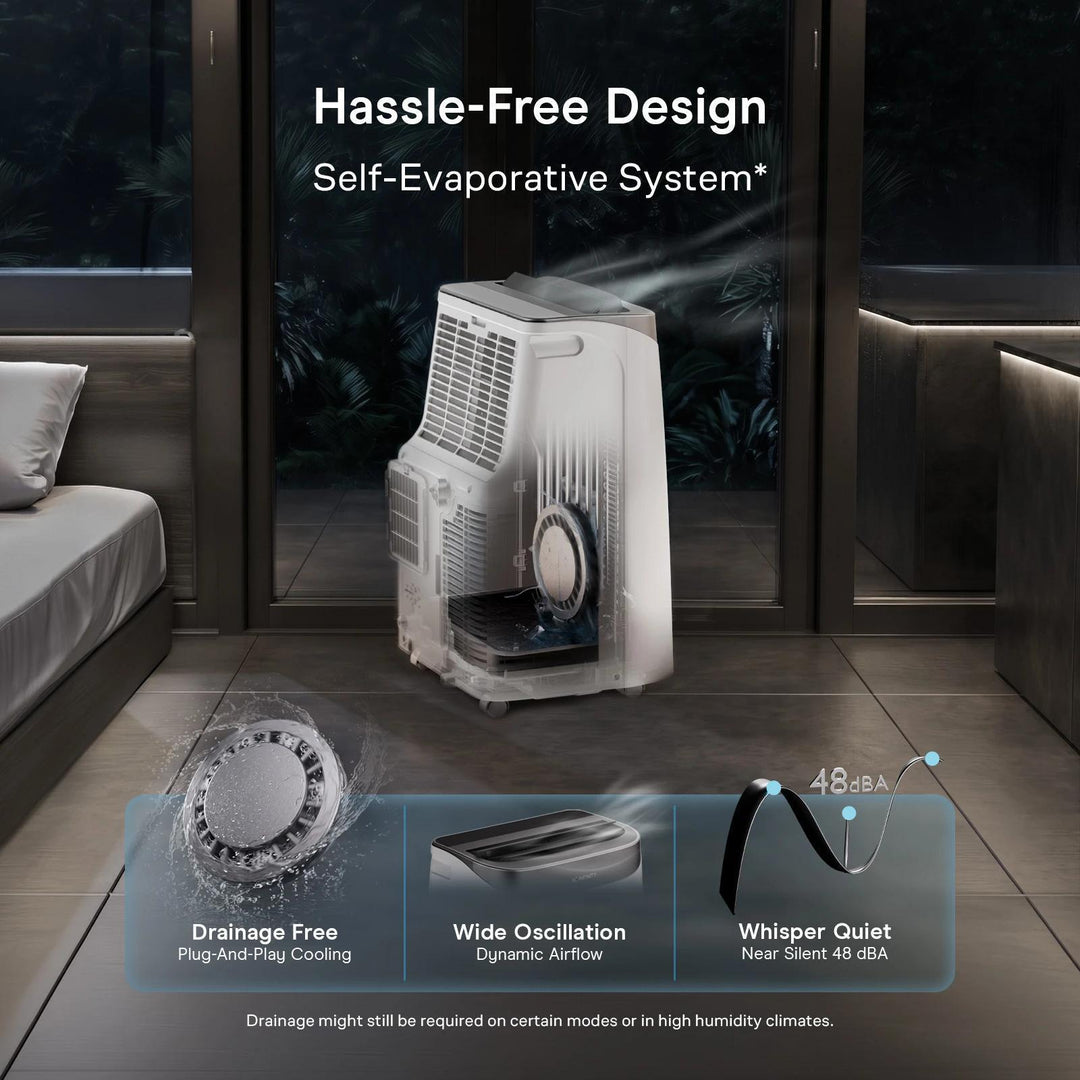 AC Infinity Smart Portable Air Conditioner 5-in-1 - Cooling/Heating