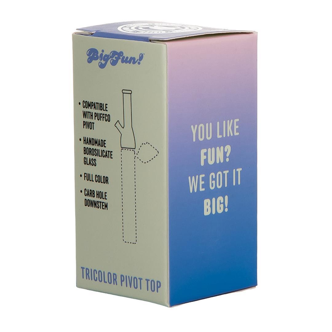 BigFun! Tricolor Puffco Pivot Tops