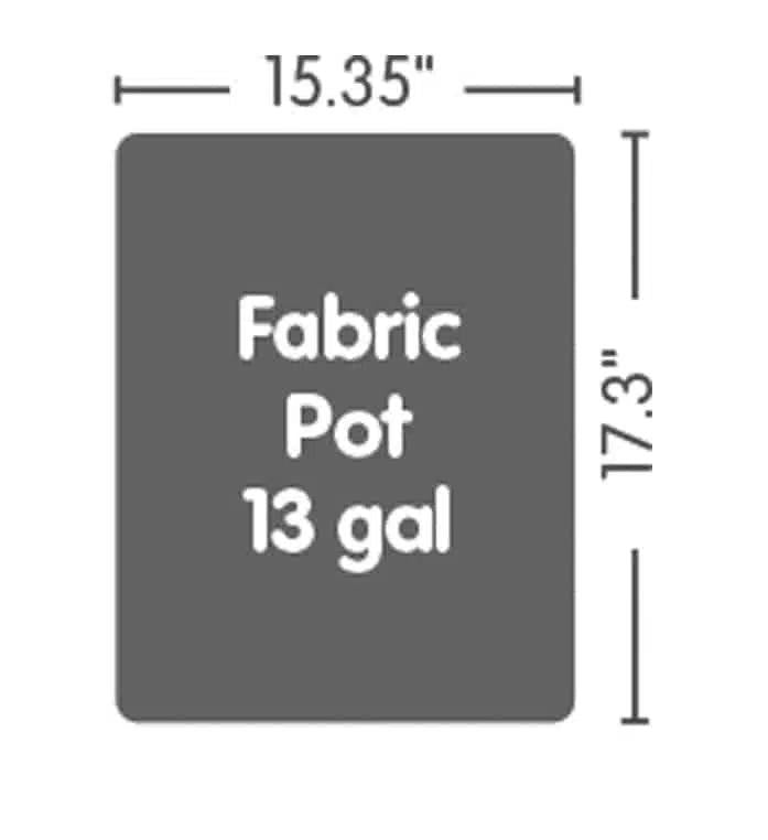 AutoPot 1Pot XXL Systems - 13 Gallon Fabric FlexiPot - 1Pot XXL System - 13 gal fabric FlexiPot