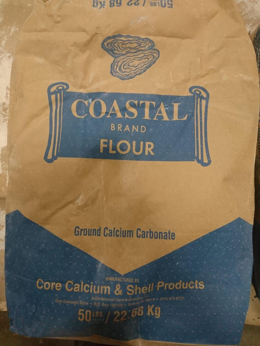 Coastal Oyster Shell Flour