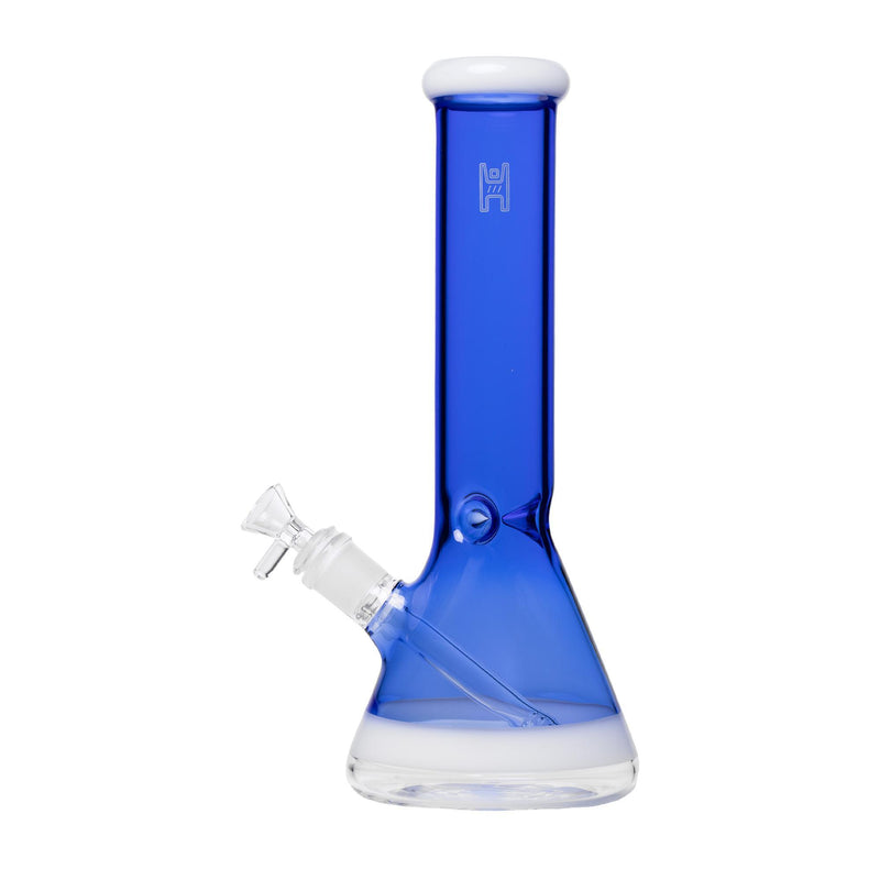 12" Beaker - Smoke/White