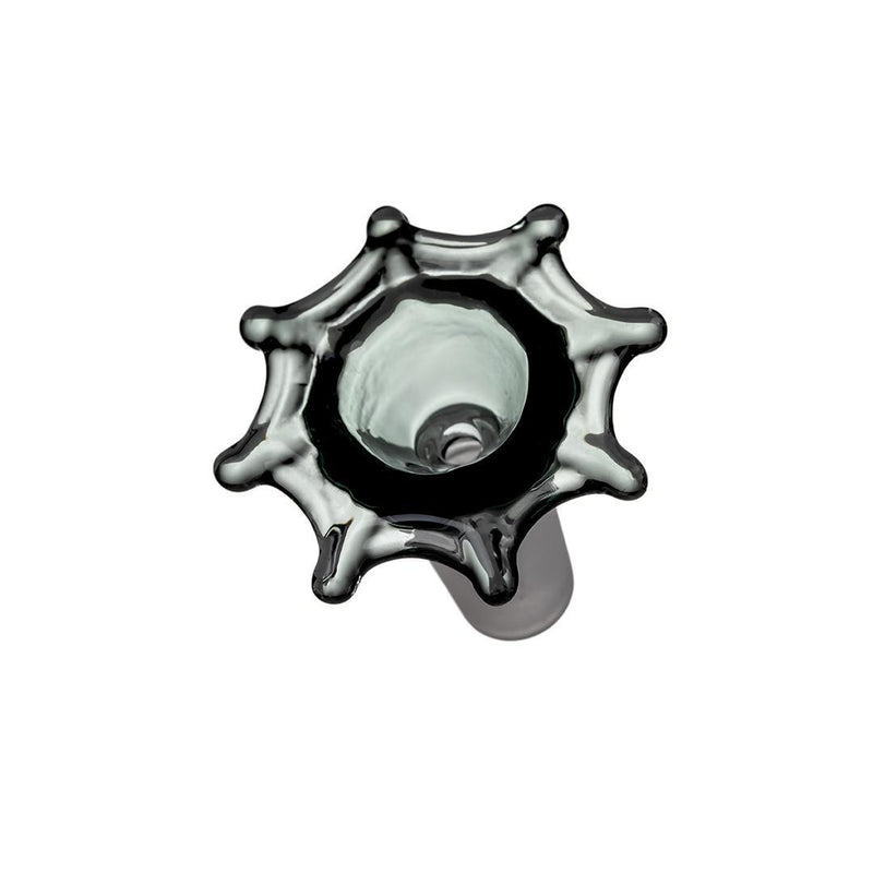 Grim Ripper Puffco Peak Top - Skull & Worm Copy - Spiderweb Flower Bowl - 14mm