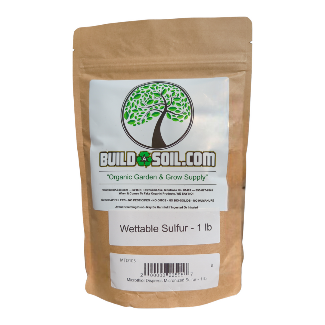 BuildASoil Wettable Sulfur