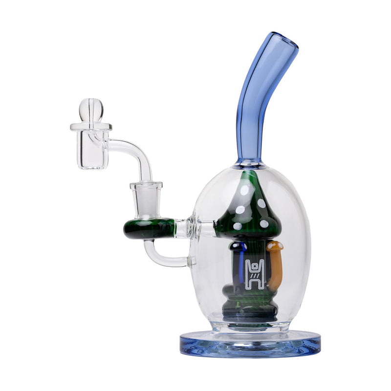 Mushroom Globe - White Red
