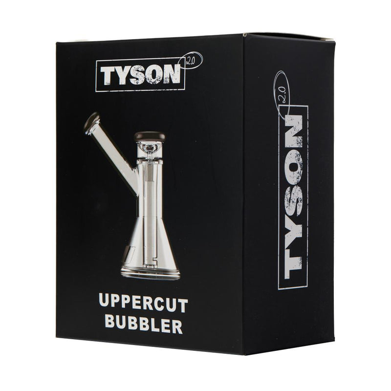 Upper Cut Bubbler - Clear - Charcoal