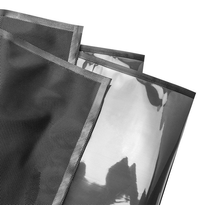 ArmorVac 11”x24” 5mil Precut Vacuum Seal Bags Black & Clear (50 Pack)