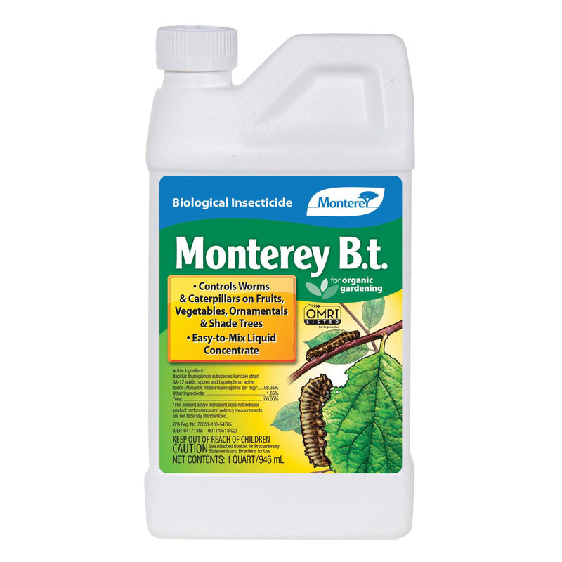 Monterey BT Biological Insecticide - 16 oz