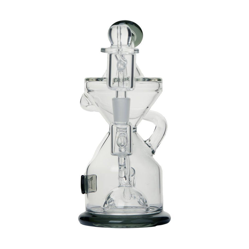 Tyson Knockout Dab Rig - Clear - Charcoal