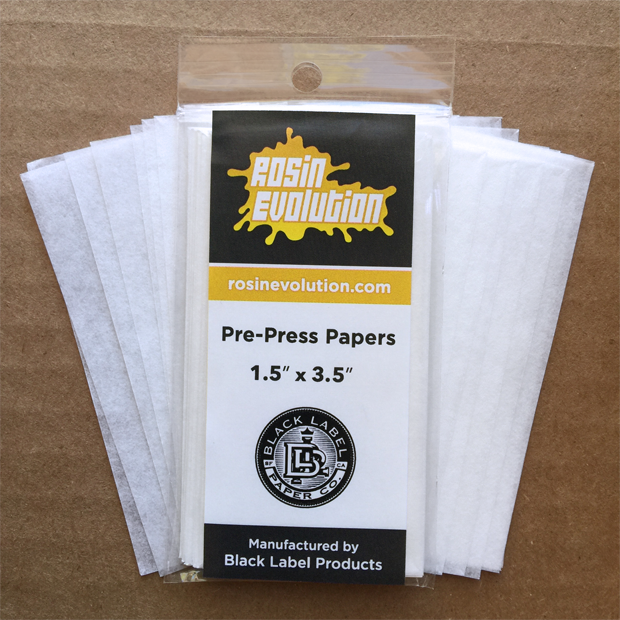 Rosin Evolution Parchment Paper - 6"x12" 10pk