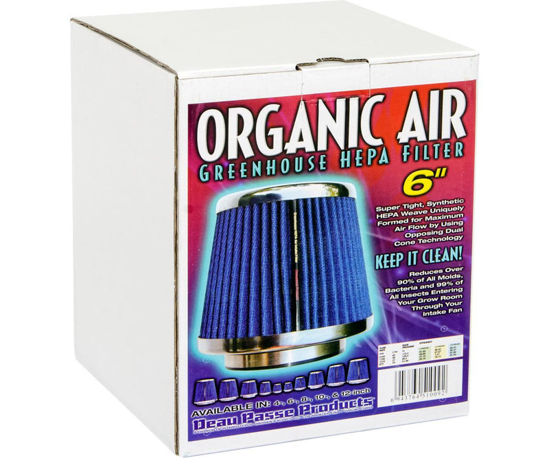 HEPA Intake Filters - 6 inch
