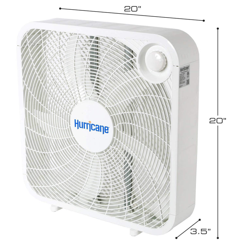 Hurricane Classic Floor Box Fan 20" - Default Title