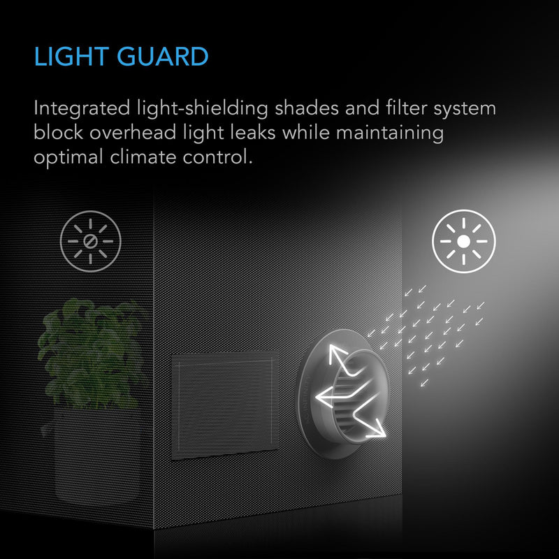 AC Infinity Grow Tent Duct Vent Attachment - 6-Inch 2 Pack