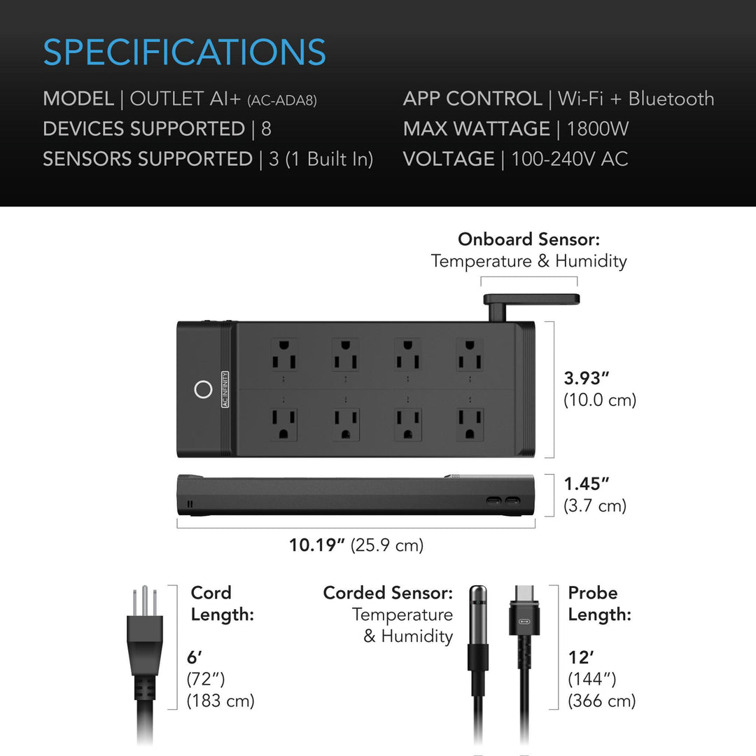 AC Infinity - OUTLET AI+ Environment Controller