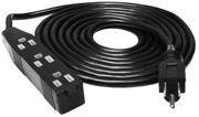 Heavy Duty 3 Outlet Power Strip / Extension Cords