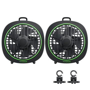 Vivosun - AeroWave D4, 4” Clip Fan with Detachable Hook