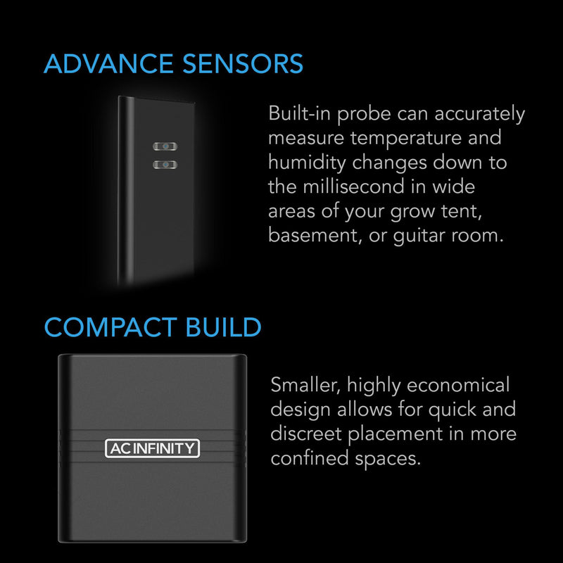 AC Infinity CLOUDCOM - Mini Smart Thermo-Hygrometers - A1