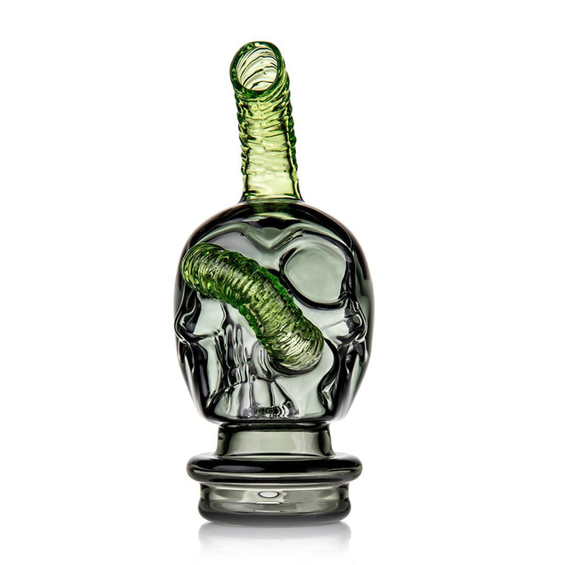 Grim Ripper Puffco Peak Top - Skull & Worm - Grim Ripper Puffco Peak Top - Skull & Worm