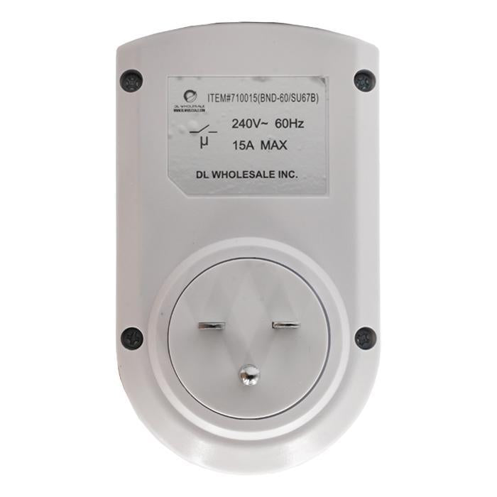 Grow1 240V Single Outlet Digital Timer - Default Title
