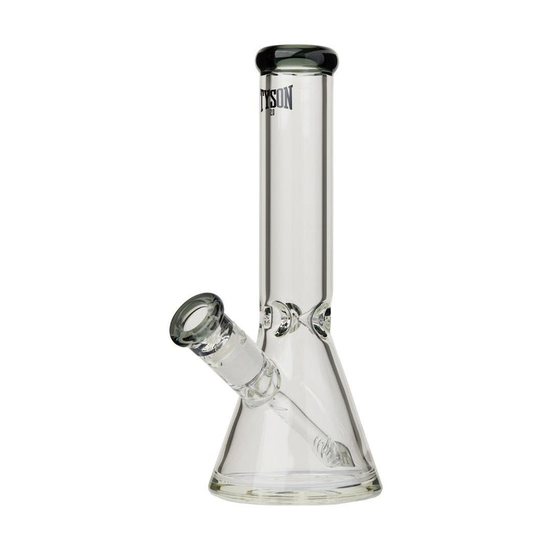 Haymaker Water Pipe - Clear - Charcoal